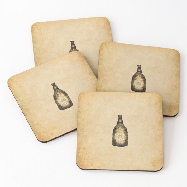 Item preview, Antique Bottle on Vintage Background designed and sold by HiddenPuppets.