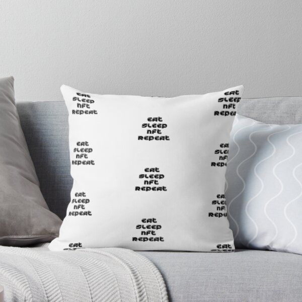 Item preview, Eat sleep NFT repeat designed and sold by ISMABerry.