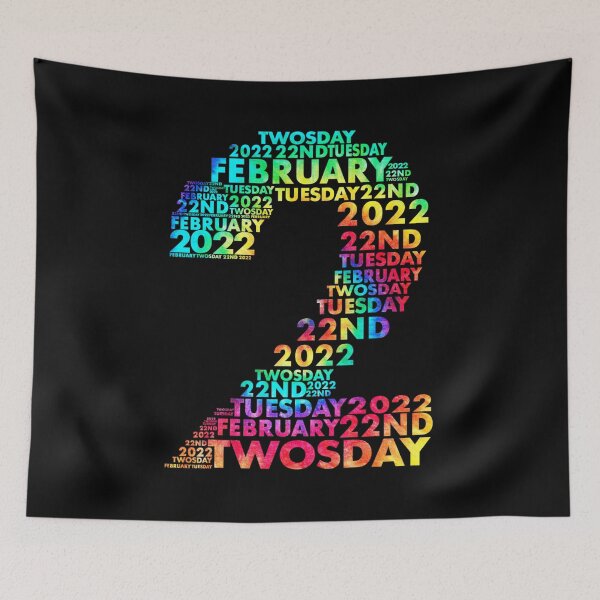 Item preview, Twosday, 2-22-22, Tuesday, Happy Twosday, 2nd Grade, Funny Math Teacher, Celebrate Twosday, 22nd Birthday, Maths Lovers, February 22 2022, 222 Angel Numbers, Once In A Lifetime, Numerology, Cool 2022 designed and sold by Tallys-Apparel.