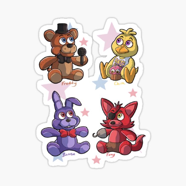 fnaf plushie Sticker