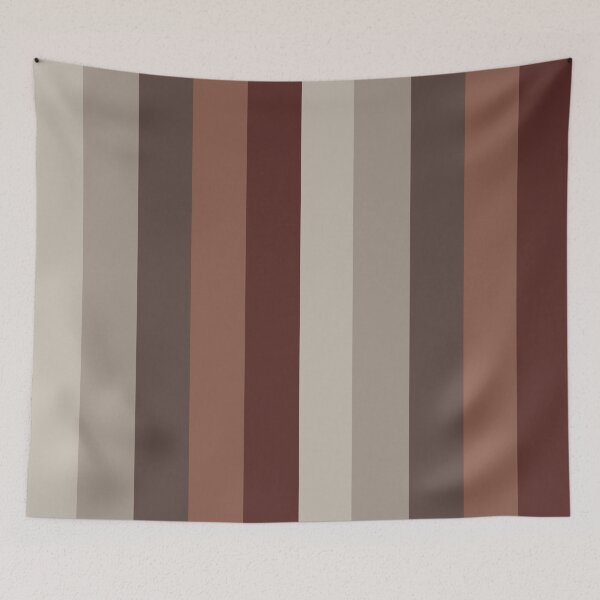 Item preview, Pale Silver Redwood Brown Color Gradient (Classic Vintage Retro Color Pallet • Decorative Seamless Pattern Background • Warm Earth Tones) designed and sold by SassyClassyMe.