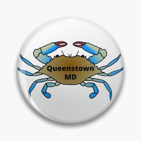 Item preview, Queenstown, Maryland, on Maryland Blue Crab designed and sold by Kent-Islander.