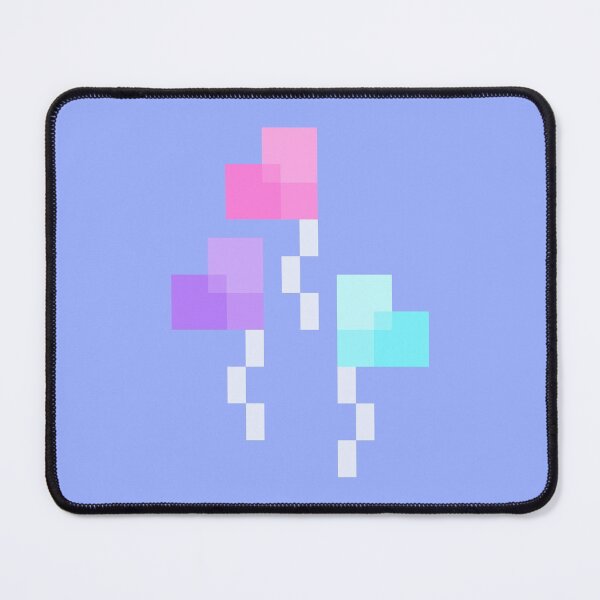 Item preview, Pastel Pixel Heart Ballons designed and sold by rin3d .