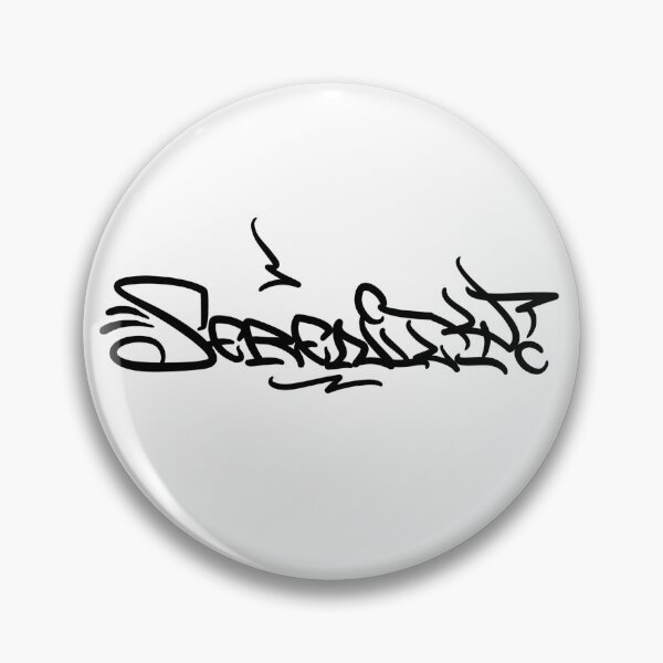 Item preview, Serenity Series 2 Black Graffiti Tag designed and sold by workbytristan.