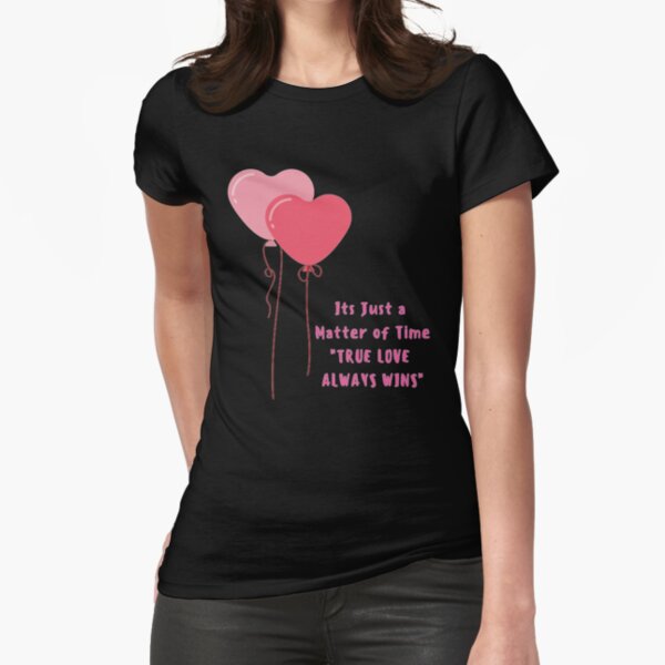 Valentine's Tee Love Always Wins Tshirt Heart Women Kids