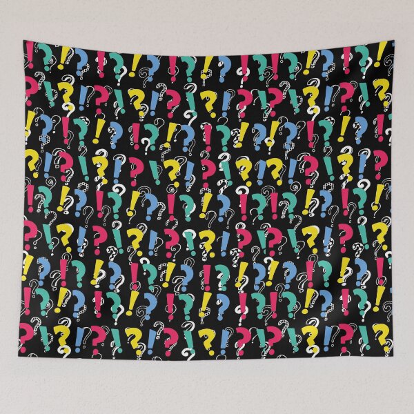 Item preview, Question and Exclamation Marks designed and sold by Serotonin4u.