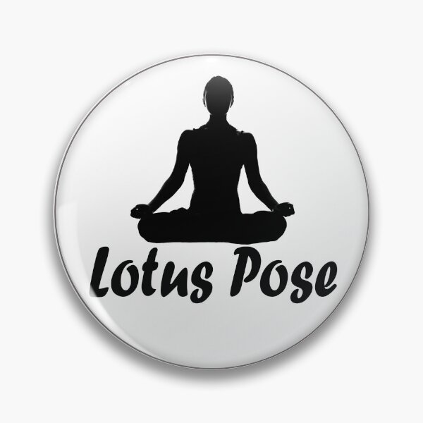 Item preview, Yoga Lotus Pose - Padmasana designed and sold by SadSacDesigns.