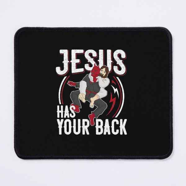 Item preview, Jesus Has My Back Who Has Yours Design appears on back designed and sold by Andrea890.