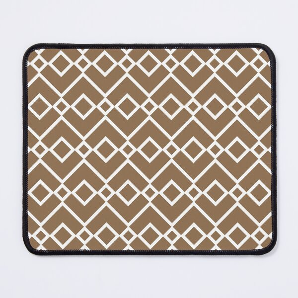 Item preview, Brown and White Tessellation Line Pattern 23 Pairs DE 2022 Trending Color Brown Bear DE6140 designed and sold by ColorOfTheYears.