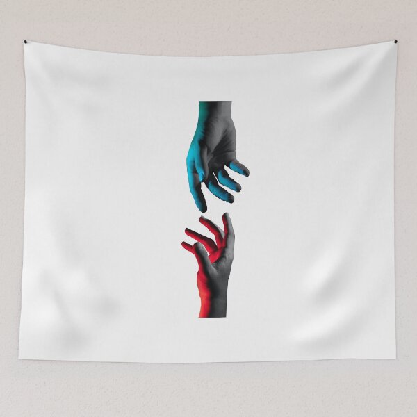 Item preview, touching aesthetic adam's hands holding  designed and sold by youssef9912.