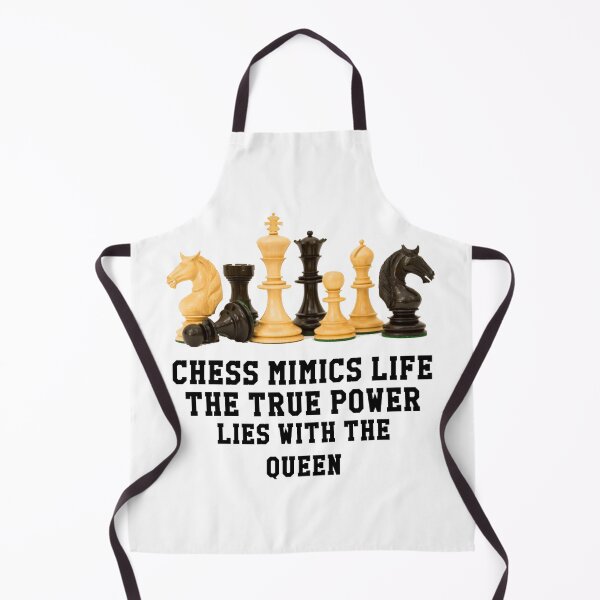 Item preview, Chess Mimics Life The True Power Lies With The Queen designed and sold by PrettyStrong.