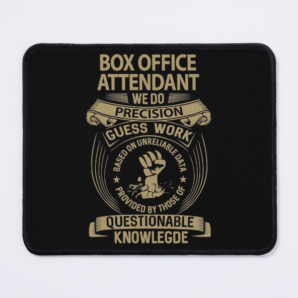 Item preview, Box Office Attendant T Shirt - We Do Precision Job Gift Item Tee designed and sold by smueller39.