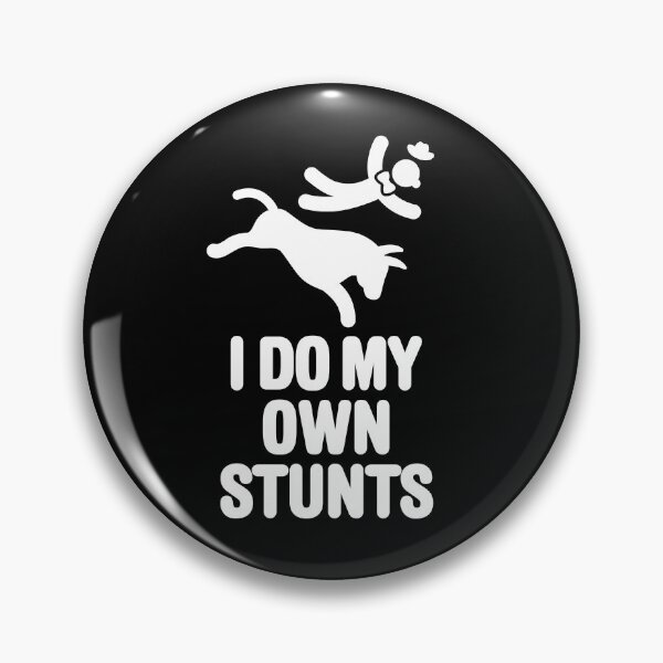 Item preview, I do my own stunts funny Rodeo Clown Bullfighter Barrelman designed and sold by LaundryFactory.