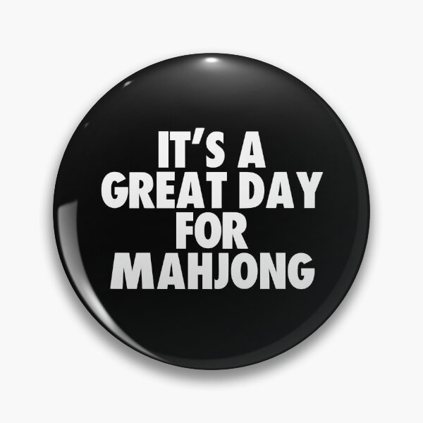 Item preview, It's a Great Day for Mahjong designed and sold by kindxinn.