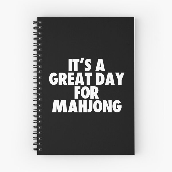 Item preview, It's a Great Day for Mahjong designed and sold by kindxinn.