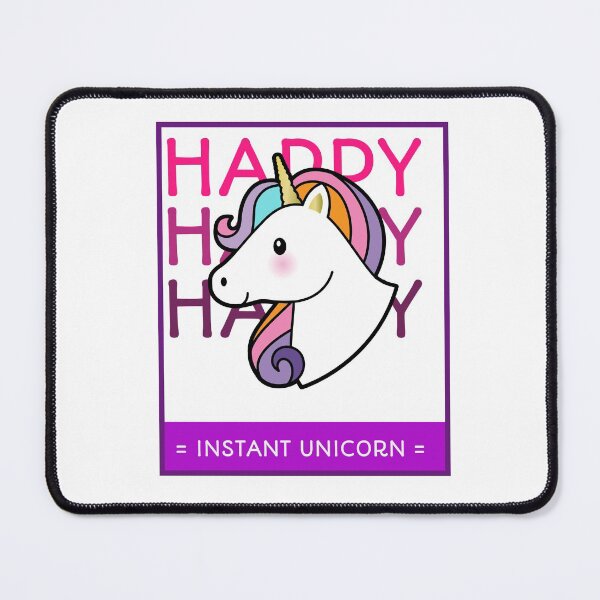Item preview, Happy Happy Unicorn designed and sold by mrkedi123.