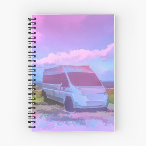 Item preview, Campervan Colourful Camping on Pitch Near Coast  designed and sold by acceleratorhams.