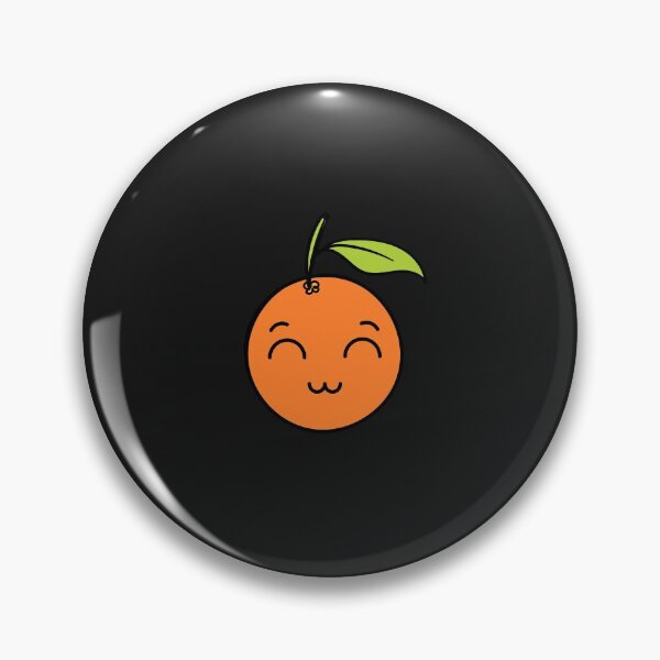 Item preview, Happy Kawaii Orange designed and sold by ProtonProject.