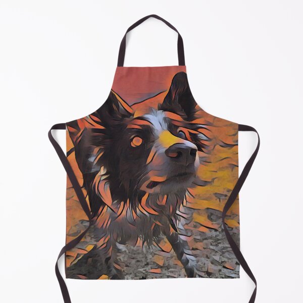 Item preview, Border Collie - Mesmerizing Eye - Herding Dog - Stylized Painting 4 designed and sold by Shayna Westfall.