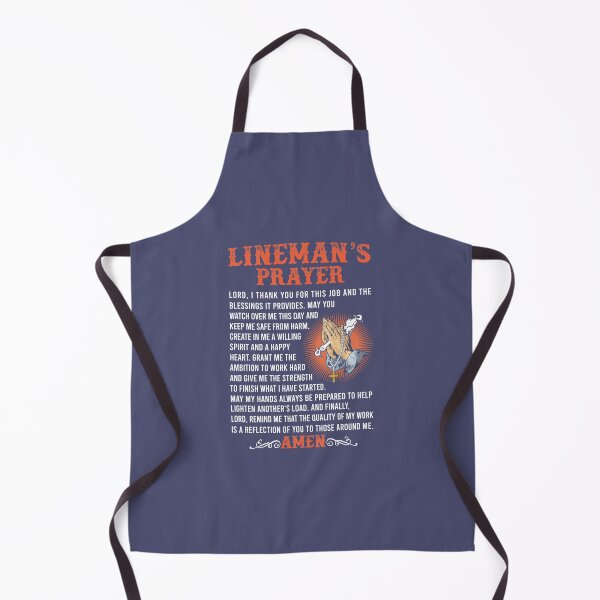 Item preview, Lineman’S Prayer Amen designed and sold by Linenist.