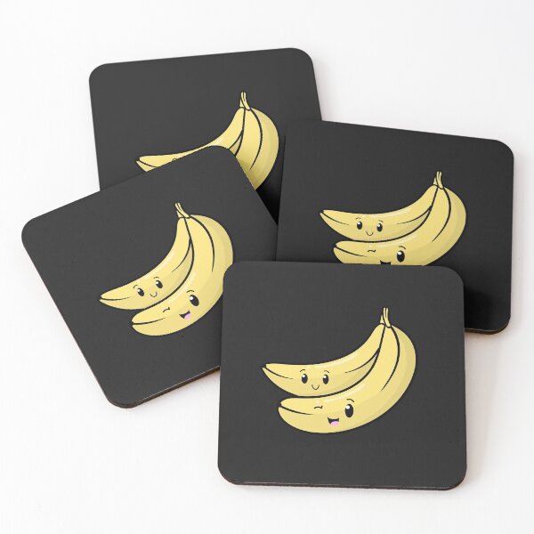 Item preview, Happy Kawaii Bananas designed and sold by ProtonProject.