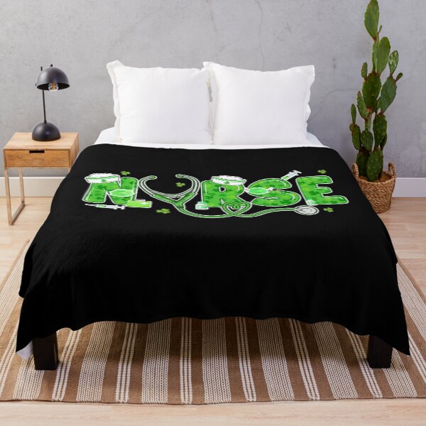 Item preview, Irish Nurse St Patricks Day Shamrock Stethocsope designed and sold by franktimothy.