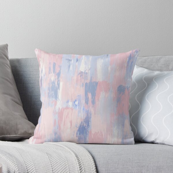 Item preview, Abstract Blush and Blue Paint Strokes designed and sold by Cato99.