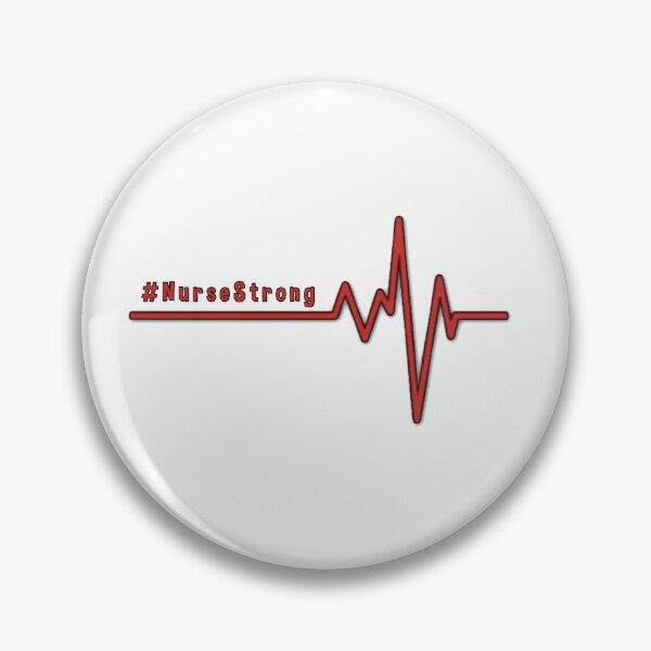 Item preview, #NurseStrong Heart Beat - Health Care Worker designed and sold by KC-Clothing-Co.