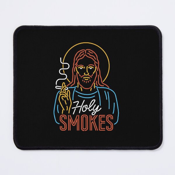 Item preview, Jesus Holy Smokes Funny Jesus Cool Christian Smoker Humor Sudadera con capucha designed and sold by Andrea890.