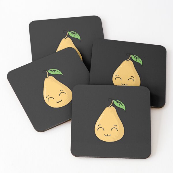 Item preview, Happy Kawaii Pear designed and sold by ProtonProject.