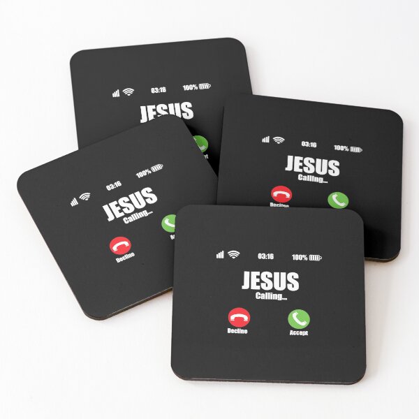 Item preview, Jesus Is Calling  Christian Cross Modern Believe  designed and sold by Andrea890.