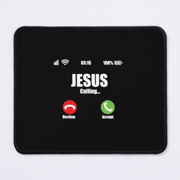 Item preview, Jesus Is Calling  Christian Cross Modern Believe  designed and sold by Andrea890.