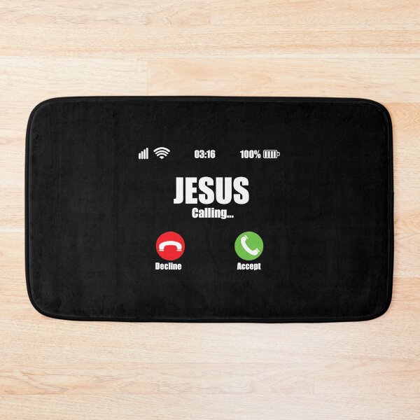 Item preview, Jesus Is Calling  Christian Cross Modern Believe  designed and sold by Andrea890.