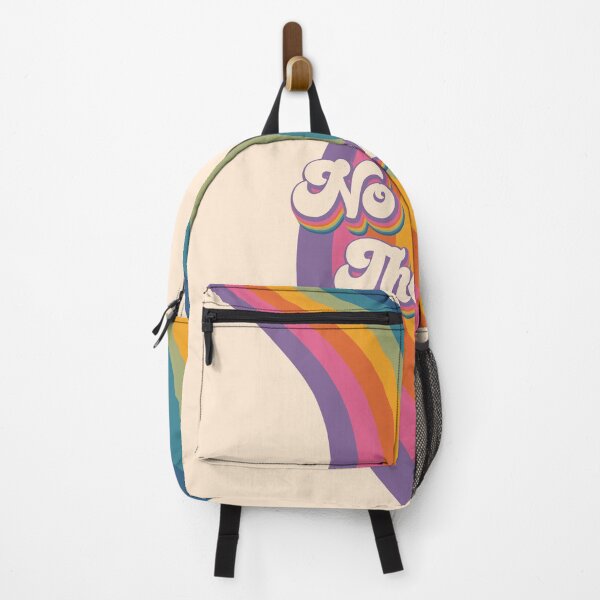 Item preview, No Thanks Retro Rainbow designed and sold by bridglet.