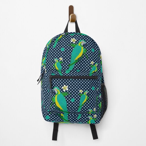 Item preview, DOTTY BLUE PARROTS designed and sold by KINGTOUCAN.