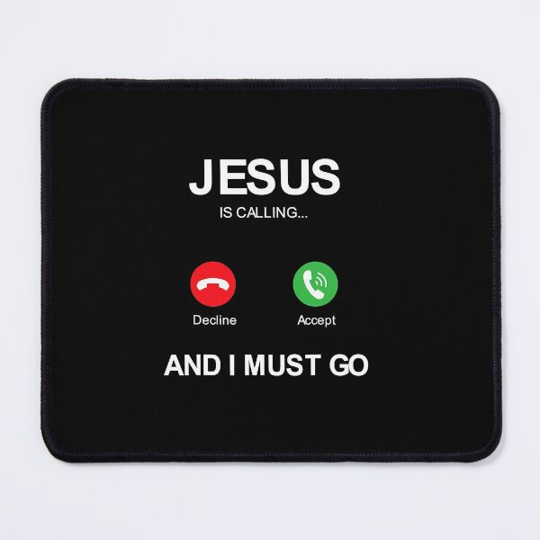 Item preview, Jesus is calling and i must go shirt christians god  designed and sold by Andrea890.