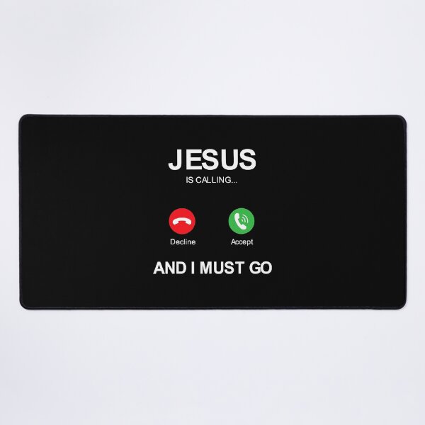 Item preview, Jesus is calling and i must go shirt christians god designed and sold by Andrea890.