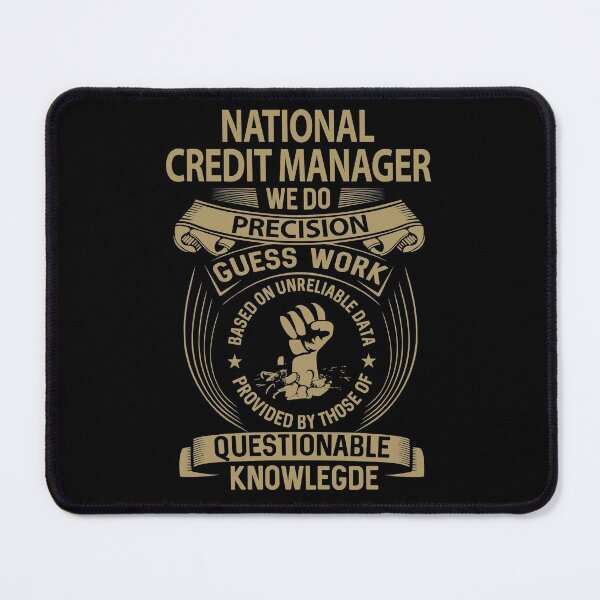 Item preview, National Credit Manager T Shirt - We Do Precision Job Gift Item Tee designed and sold by paneczkopat.