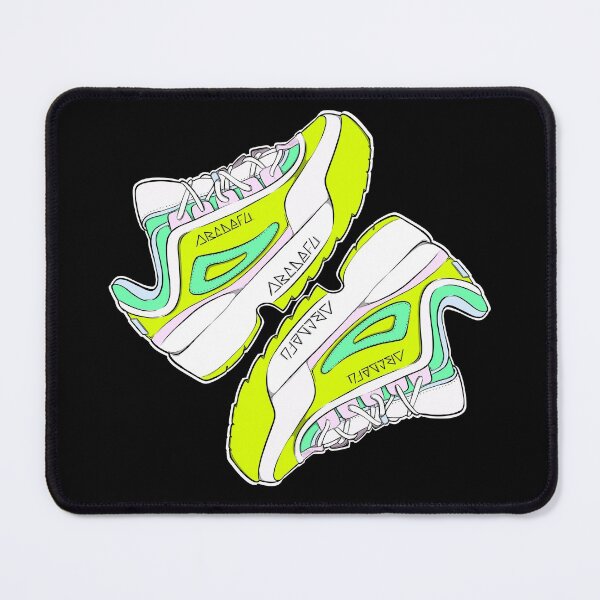 Item preview, Abcdefu Lime trainers  designed and sold by ShardStudios.