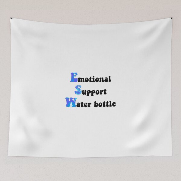 Item preview, emotional support water bottle marble designed and sold by lilystickers65.