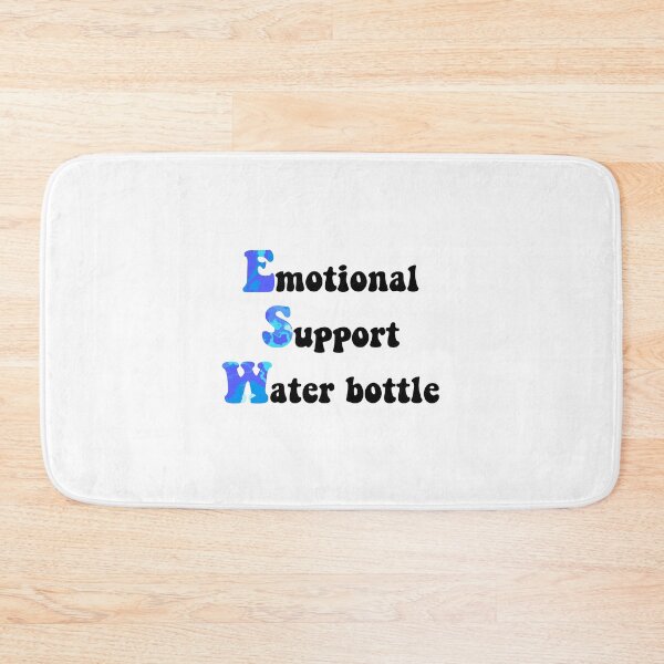 Item preview, emotional support water bottle marble designed and sold by lilystickers65.
