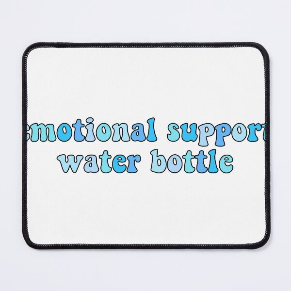 Item preview, emotional support water bottle blue designed and sold by lilystickers65.