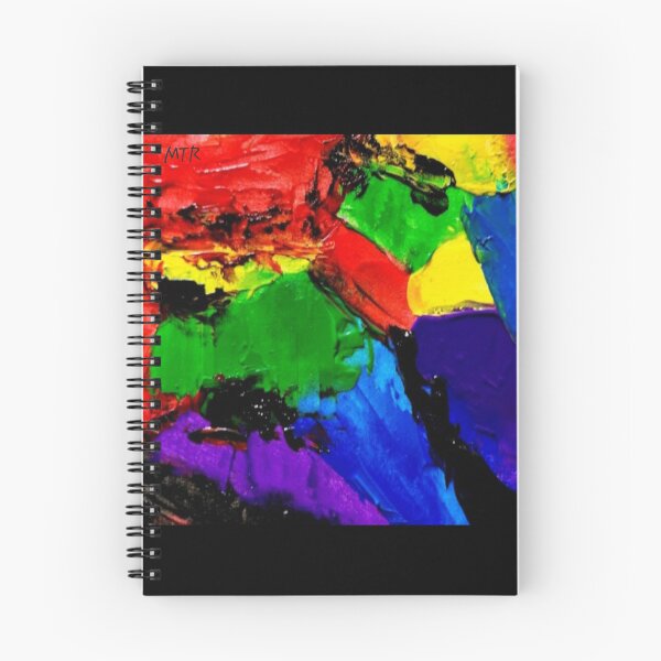 Item preview, Rainbow Abstract Acrylic Paint 2 designed and sold by Heichou1225.