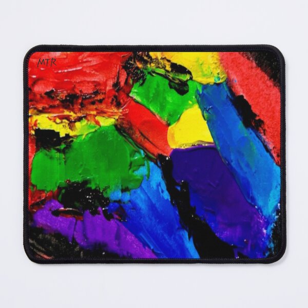 Item preview, Rainbow Abstract Acrylic Paint 2 designed and sold by Heichou1225.