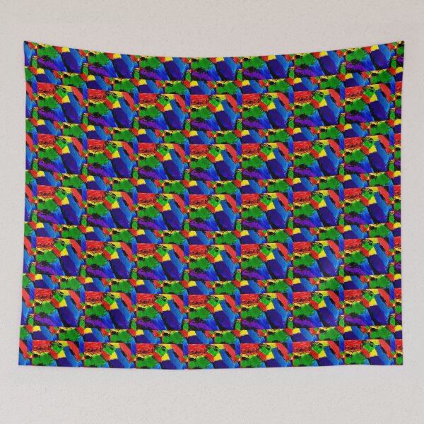 Item preview, Rainbow Abstract Acrylic Paint 2 designed and sold by Heichou1225.