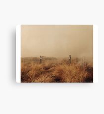 Man with Rifle Canvas Print
