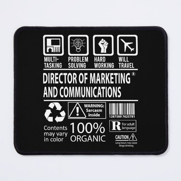 Item preview, Director Of Marketing And Communications T Shirt - MultiTasking Certified Job Gift Item Tee designed and sold by sabinacsnm.