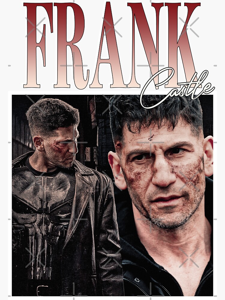 "Frank Castle" Sticker by silvieex Redbubble