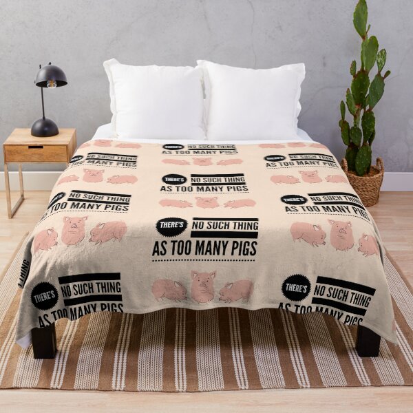 Item preview, There's No Such Thing As Too Many Pigs designed and sold by Sugar-Magnolia.