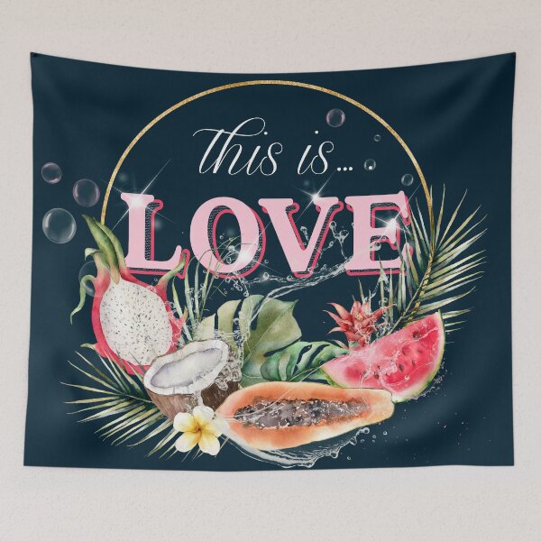 Item preview, I This is love realistic paint   designed and sold by InnaMGraphic.